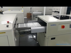 अनुकूलित पीसीबी हैंडलिंग कन्वेयर SMEMA सिग्नल के साथ दूरबीन कनेक्शन