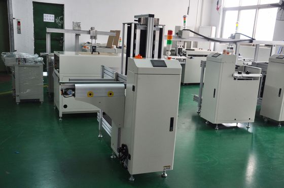 स्वचालित एल-आकार पीसीबी एसएमटी अनलोडर 350x250 मिमी 6s लोडिंग