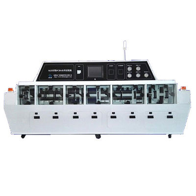 SUS316 मेष बेल्ट SMT सफाई मशीन L5860mm*W1650mm*H1650mm DI पूर्व-धोने के लिए