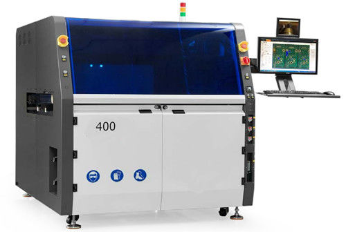बड़ी उत्पादन क्षमता के लिए अधिकतम वाहक आकार L400 X W400 SMT Sleceive वेव सोल्डरिंग मशीन