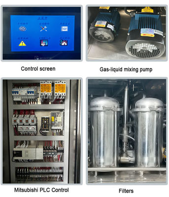 इलेक्ट्रिकल स्टेंसिल क्लीनिंग मशीन 50L क्षमता 30-60L/मिनट डीआई पानी